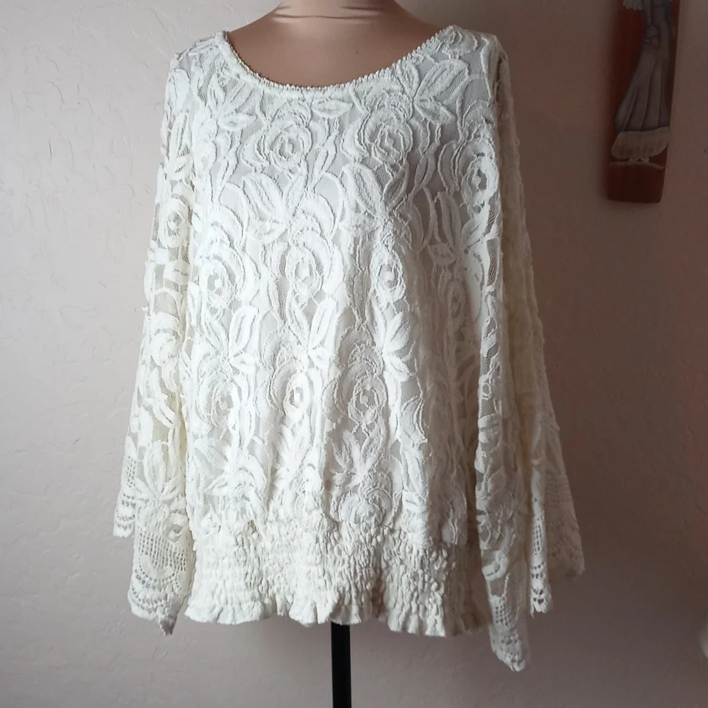 Lauren Michelle All Lace Blouse